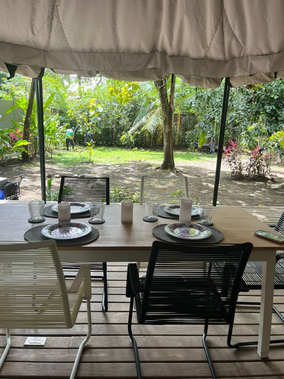 Safari Tent Hideaway, dining room